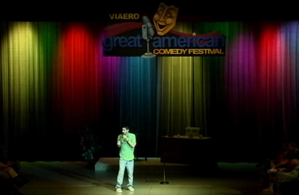 Jared Volle at the Great American Comedy Festival